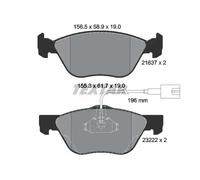Plaquettes de frein 2163702 TEXTAR pour ALFA ROMEO 166