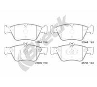 Plaquettes de frein 21664 00 701 20 BRECK pour MERCEDES-BENZ CLK SLK