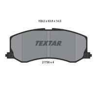 Plaquettes de frein 2173001 TEXTAR pour SUZUKI SWIFT II A trois volumes