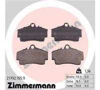ZIMMERMANN - DISQUE DE FREIN - 21792.155.9