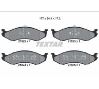 TEXTAR 2182202 Plaquettes de frein