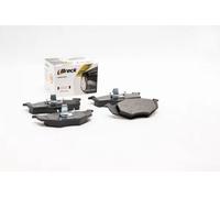 Jeu de plaquettes de frein BRECK 21866 10 702 00, avant