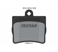 Plaquettes de frein 2190003 TEXTAR pour MERCEDES-BENZ Coup