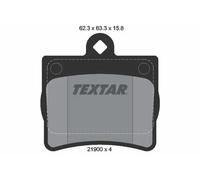 Plaquettes de frein 2190003 TEXTAR pour MERCEDES-BENZ CLASSE E Coupé CLASSE C