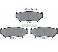 Textar Plaquettes de frein 2190701 pour Suzuki Grand Vitara I
