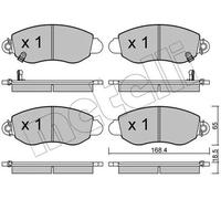 Plaquettes de frein 22-0320-0 METELLI pour FORD TRANSIT Autobus/Autocar