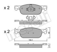 Plaquettes de frein 22-1109-0 METELLI pour RENAULT DACIA LADA