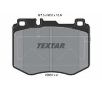 Textar Plaquettes de Frein Disque Essieu Avant pour Mercedes 2206101
