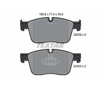 Kit de plaquettes de frein, frein à disque TEXTAR 2230201 J9C20036 J9D1118 J9D11