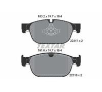 Textar Jeu de plaquettes de frein 2231701 Avant pour Volvo
