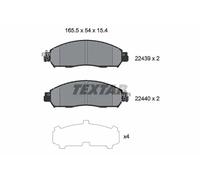 TEXTAR 2243903 Plaquettes de frein