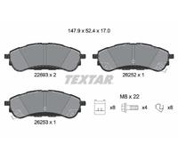 TEXTAR 2269301 Plaquettes de frein