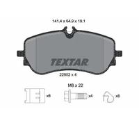 TEXTAR 2280201 Plaquettes de frein