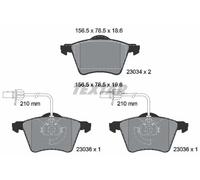 Plaquettes de frein 2303401 TEXTAR pour VW TRANSPORTER T4 Autobus/Autocar