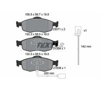 Plaquettes de frein 2307104 TEXTAR pour FORD SCORPIO I MONDEO I SCORPIO II