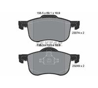 Plaquettes de frein 2307401 TEXTAR pour VOLVO S80 I XC70 I Cross Country V70 II