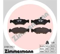 ZIMMERMANN 23101.175.1 Plaquettes de frein