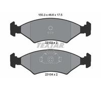 Plaquettes de frein 2310301 TEXTAR pour FORD MAZDA TVR
