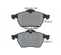Textar Plaquettes de frein 2311502 - Avant - pour Opel, Saab