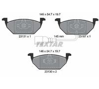 Plaquettes de frein 2313101 TEXTAR pour SEAT AUDI SKODA VW