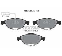 TEXTAR 2314101 Plaquettes de frein