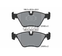 Plaquettes de frein 2318302 TEXTAR pour BMW WIESMANN MG