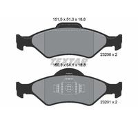 Plaquettes de frein 2320001 TEXTAR pour FORD MAZDA