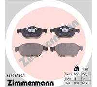 ZIMMERMANN 23248.180.1 Plaquettes de frein