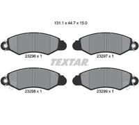 Plaquettes de frein 2329601 TEXTAR pour SUZUKI SUBARU