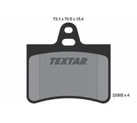 TEXTAR 2330501 Plaquettes de frein