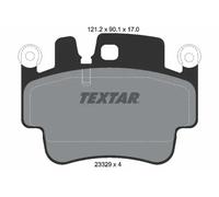 Plaquettes de frein 2332902 TEXTAR pour PORSCHE 911 Décapotable BOXSTER 911