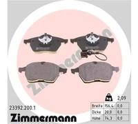 ZIMMERMANN 23392.200.1 Plaquettes de frein
