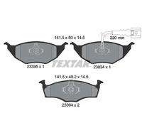 Plaquettes de frein 2339502 TEXTAR pour AUDI A2