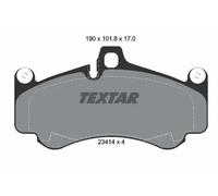 Plaquettes de frein 2341401 TEXTAR pour PORSCHE 911 Décapotable 911