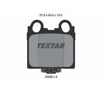 Plaquettes de frein 2342901 TEXTAR pour LEXUS GS IS I IS SportCross