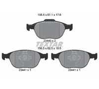 TEXTAR 2344004 Plaquettes de frein