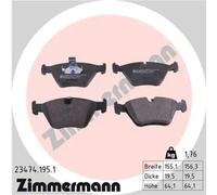 ZIMMERMANN 23474.195.1 Plaquettes de frein