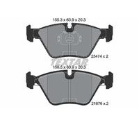 Textar Plaquettes de frein 2347402 pour BMW WIESMANN – Avant