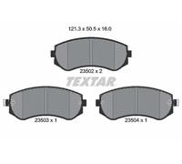 Plaquettes de frein 2350201 TEXTAR pour NISSAN ALMERA I PATROL GR V Wagon