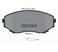 Textar Plaquettes de frein avant 2351501 pour MPV E-Series / E-serie