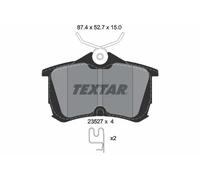Textar Jeu de plaquettes de frein 2352701 – arrière