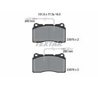 Plaquettes de frein 2357501 TEXTAR pour PEUGEOT FIAT CITROËN LANCIA