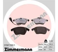 Plaquettes de frein 23587.900.1 ZIMMERMANN pour VW AUDI SEAT SKODA