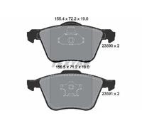 TEXTAR 2359001 Plaquettes de freins pour VOLVO XC90 I (275) V70 II (285)