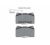 Plaquettes de frein 2375701 TEXTAR pour ALFA ROMEO MASERATI LANCIA