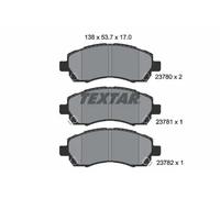 Plaquettes de frein 2378001 TEXTAR pour SUBARU IMPREZA A trois volumes LEGACY II