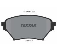 Plaquettes de frein 2386301 TEXTAR pour MAZDA MX-5 II