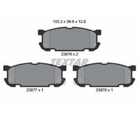 Plaquettes de frein 2387601 TEXTAR pour MAZDA MX-5 II