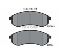 Plaquettes de frein 2387902 TEXTAR pour MITSUBISHI L200