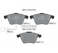 Plaquettes de frein 2391301 TEXTAR pour AUDI VW SEAT